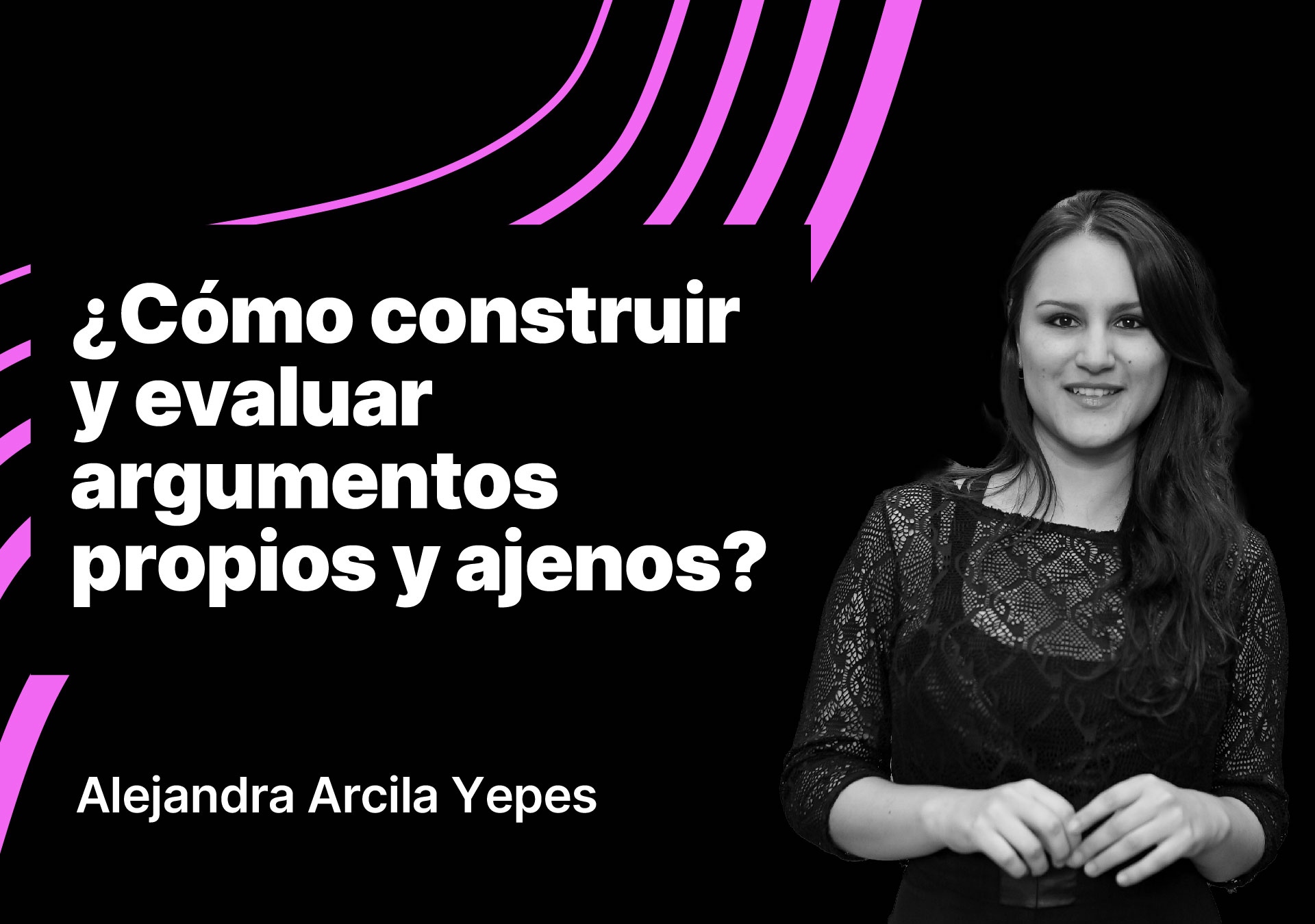 ¿Quieres tener destrezas para participar en diálogos argumentativos, presentando y evaluando razones asertivamente? Con el curso Evaluación de la información: ¿cómo evaluar los argumentos propios y ajenos? obtendrás la habilidad de construir argumentos que respondan a una estructura predeterminada y valorar, de acuerdo con criterios teóricos, si los argumentos son aceptables, suficientes y relevantes. ¡Es hora de aprender a argumentar!